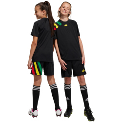 adidas Fortore 23 Shorts Kinder IK5728 - black/team colleg red/team yellow/team green 128