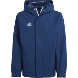 adidas Entrada 22 Allwetter Jacke Kinder IK4012 - team...