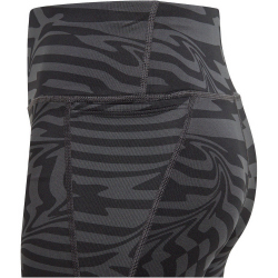 adidas AEROREADY Allover Print Optime High-Rise 7/8-Leggings Kinder AAGG - carbon/black/white 152