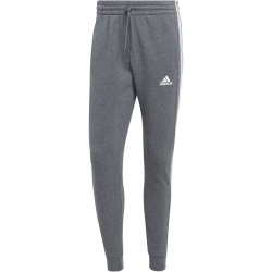 adidas Essentials 3-Streifen Tapered Cuff Jogginghose Herren 9407 - dgreyh S