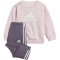 adidas Badge of Sport Jogginganzug Kinder A2JM - clpink/white/clpink 62