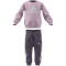 adidas Badge of Sport Jogginganzug Kinder A2JM - clpink/white/clpink 62