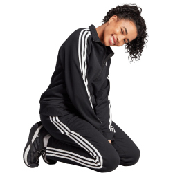 adidas 3-Streifen Doubleknit Trainingsanzug Damen 095A - black/white S