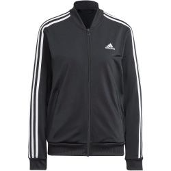 adidas Essentials 3-Streifen Trainingsanzug Damen 095A - black/white XS