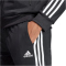 adidas Essentials 3-Streifen Trainingsanzug Damen 095A - black/white XS