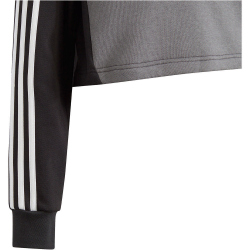 adidas Tiberio 3-Streifen Colorblock Training-Set (Pullover + Leggings) Kinder 095A - black/white/white 152