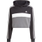 adidas Tiberio 3-Streifen Colorblock Training-Set (Pullover + Leggings) Kinder 095A - black/white/white 152