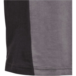 adidas Tiberio 3-Streifen Colorblock T-Shirt Kinder 095A - black/grefiv/white 128