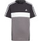 adidas Tiberio 3-Streifen Colorblock T-Shirt Kinder 095A - black/grefiv/white 128
