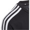 adidas Tiberio 3-Streifen Colorblock T-Shirt Kinder 095A - black/grefiv/white 128