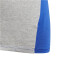 adidas Tiberio 3-Streifen Colorblock T-Shirt Kinder AETC - selubl/mgreyh/white 128