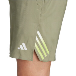 adidas Train Icons 3-Streifen Trainingsshorts Herren AESW - silpeb/pullim/white S/7"