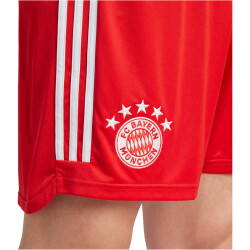 adidas FC Bayern München Heimshorts 2023/24 Herren 013A - red/white XL