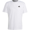 adidas Train Essentials Stretch Trainingsshirt Herren IJ7020 - white/black L