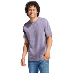 adidas All SZN Garment-Wash Freizeitshirt Herren AEX4 - shavio S