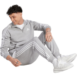 adidas Essentials 3-Streifen Tapered Cuff Jogginghose Herren 83F7 - mgreyh XS