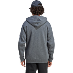 adidas Essentials 3-Streifen Kapuzenjacke Herren 9407 - dgreyh XS