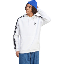 adidas Essentials 3-Streifen Hoodie Herren 001A - white S