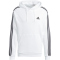 adidas Essentials 3-Streifen Hoodie Herren 001A - white S