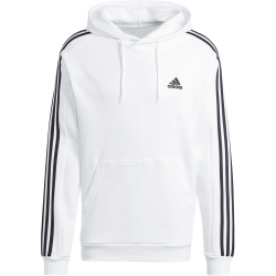 adidas Essentials 3-Streifen Hoodie Herren 001A - white XXL