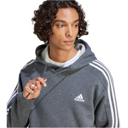 adidas Essentials 3-Streifen Hoodie Herren 9407 - dgreyh XL