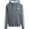adidas Essentials 3-Streifen Hoodie Herren 9407 - dgreyh XL