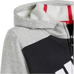 adidas Essentials Big Logo Trainingsanzug Kinder 83F7 - mgreyh/black 110