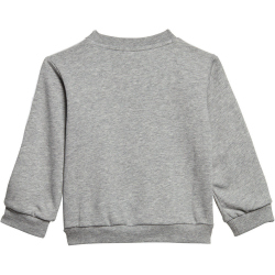 adidas Essentials 3-Streifen Baby-Jogginganzug 83F7 - mgreyh/white 86