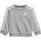 adidas Essentials 3-Streifen Baby-Jogginganzug 83F7 - mgreyh/white 86
