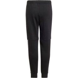 adidas Tiberio 3-Streifen Colorblock Trainingsanzug Kinder 095A - black/white/mgreyh 116