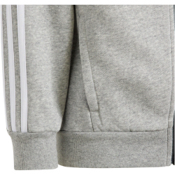 adidas Tiberio 3-Streifen Colorblock Trainingsanzug Kinder 095A - black/white/mgreyh 116