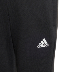 adidas Tiberio 3-Streifen Colorblock Trainingsanzug Kinder 095A - black/white/mgreyh 116