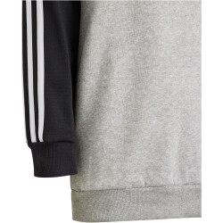 adidas Tiberio 3-Streifen Colorblock Trainingsanzug Kinder 095A - black/white/mgreyh 104