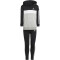 adidas Tiberio 3-Streifen Colorblock Trainingsanzug Kinder 095A - black/white/mgreyh 104