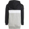 adidas Tiberio 3-Streifen Colorblock Trainingsanzug Kinder 095A - black/white/mgreyh 110