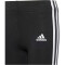 adidas Tiberio 3-Streifen Colorblock Trainingsanzug Kinder 095A - black/white/mgreyh 110