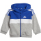 adidas Tiberio 3-Streifen Colorblock Trainingsanzug Kinder AETC - selubl/white/mgreyh 68