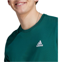 adidas Essentials Single Jersey T-Shirt Herren 024A - cgreen L/T