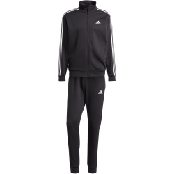 adidas Basic 3-Streifen Trainingsanzug Herren 095A - black S