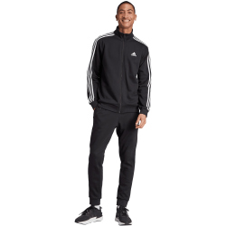 adidas Basic 3-Streifen Trainingsanzug Herren 095A - black S