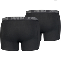 2er Pack PUMA Basic Boxershorts black / black S