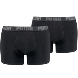 2er Pack PUMA Basic Boxershorts black / black L
