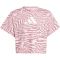 adidas AEROREADY Print Trainingsshirt Kinder A2JM - clpink/wonorc/white 140