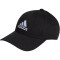 adidas Cotton Twill Baseball Cap Herren 095A - black/white 54 - 60 cm
