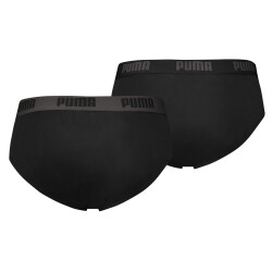 2er Pack PUMA Basic Brief Unterhose black / black S