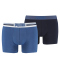 2er Pack PUMA Placed Logo Boxershorts Retro blue M