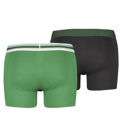 2er Pack PUMA Placed Logo Boxershorts Retro green S
