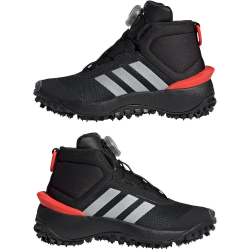adidas Fortatrail Sneaker Kinder A0QM - cblack/silvmt/brired 38
