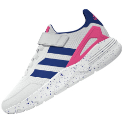 adidas Nebzed Elastic Lace Top Strap Laufschuhe Kinder 01F7 - ftwwht/royblu/lucpnk 30