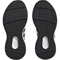 adidas FortaRun 2.0 Cloudfoam Elastic Lace Top Strap Sneaker A0QM - cblack/ftwwht/cblack 34